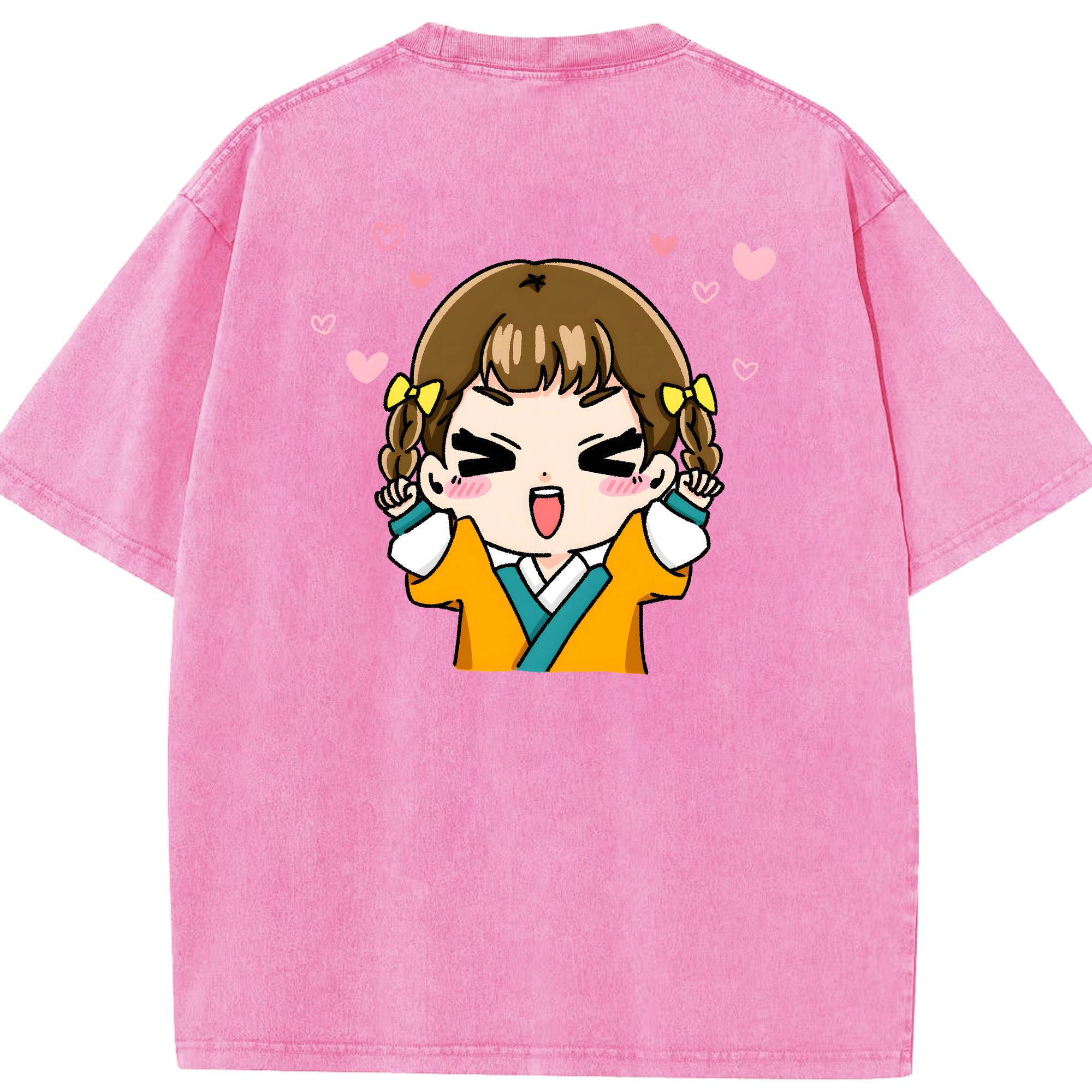（画像用） 薬屋のひとりごと The Apothecary Diaries 綿100% ヴィンテージ風 半袖Tシャツ（背面プリント）